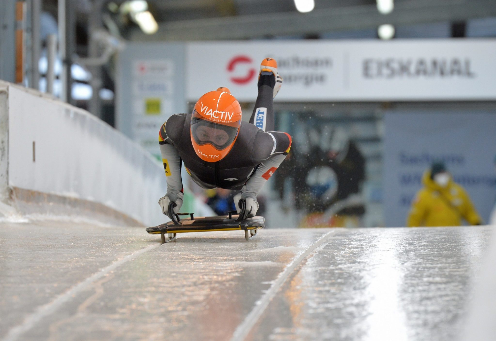 Skeleton Hochkarätige Besetzung zum IBSF Europacup & IBSF