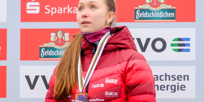 41. FIL Junior World Championships Luge / Junioren Weltmeisterschaften Rodeln am 01.02.2026.auf der Bobbahn Altenberg / Sachsen Energie Eiskanal. Foto: Arvid Müller